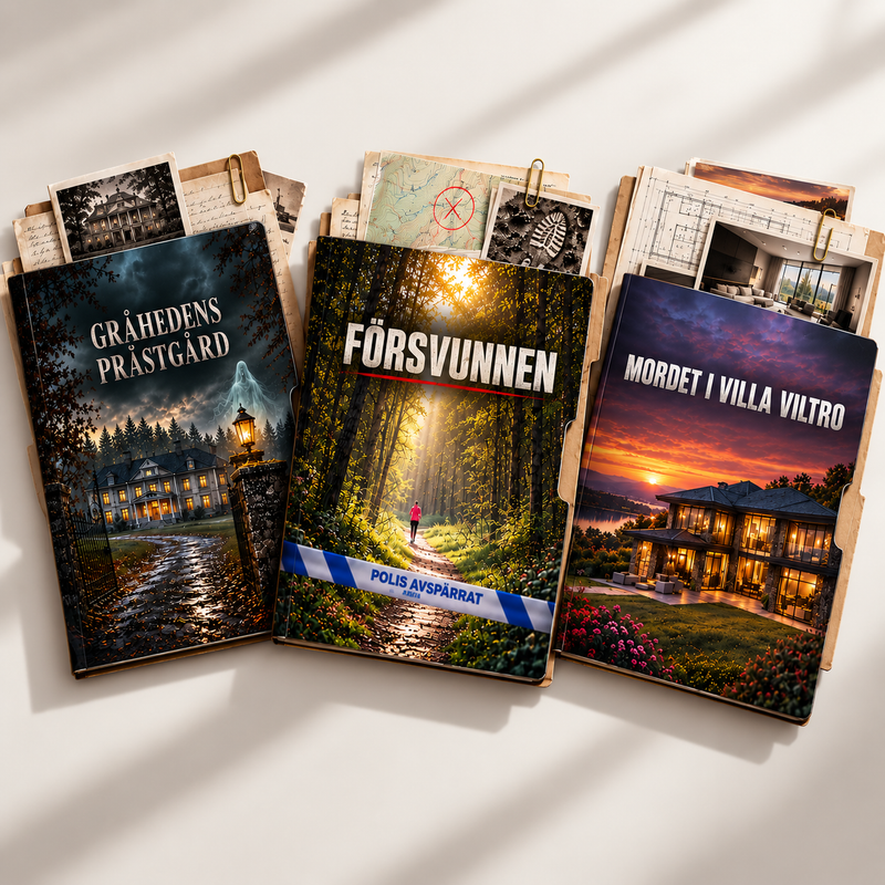 CrimeBundle | 3 x mordgåtor